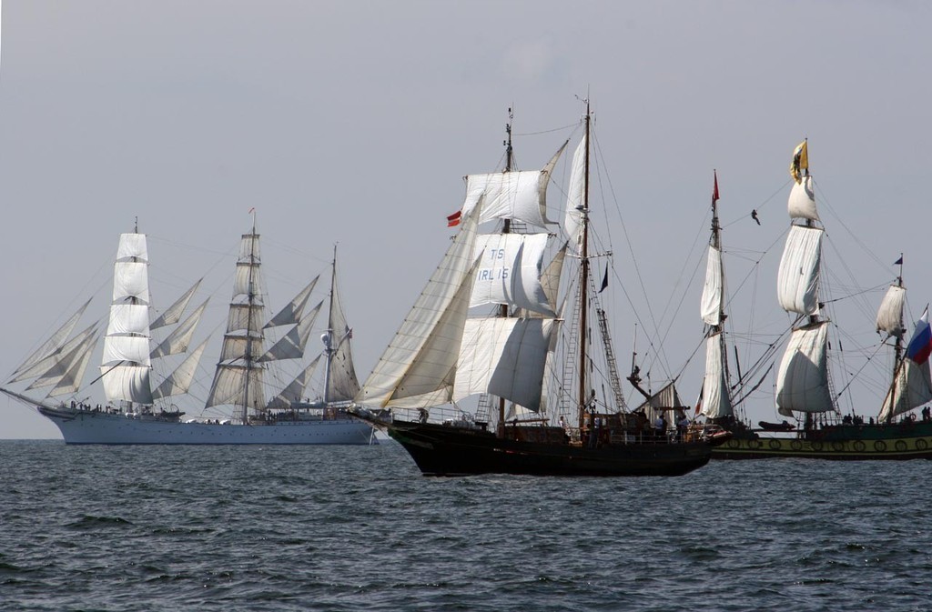 Sedov at Arhus Race Start, Tall Ships Race Baltic 2007 © Sail Training International http://www.sailtraininginternational.org/